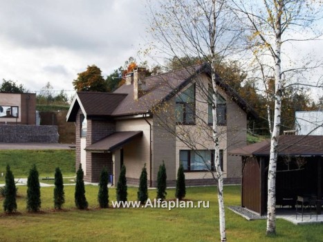 Проекты домов Альфаплан - «Вишневый сад»- проект небольшого дома или дачи - превью дополнительного изображения №3